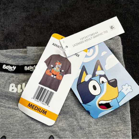 NWT Bluey Adult Halloween Tee Size Medium - Picture 12 of 12